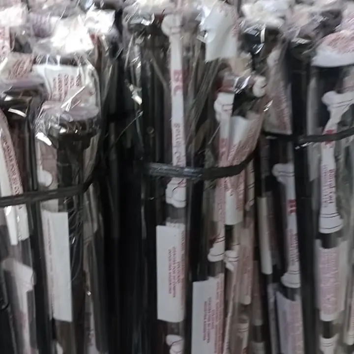 Barrales extensibles de aluminio para cortinas de Baño