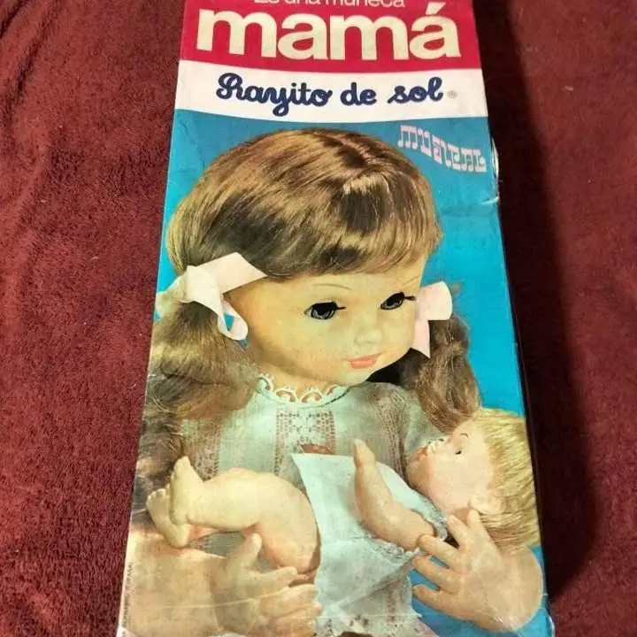 Muñeca rayito de sol Mamá de los 60