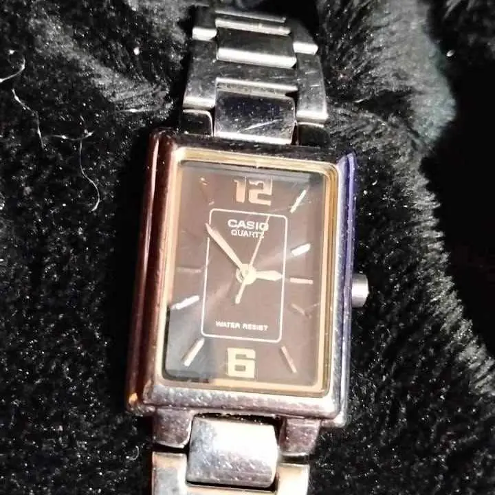 Reloj+dama+CASIO+acero+