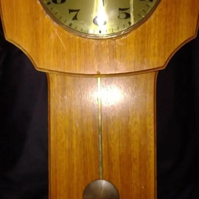 Reloj pared junghans con péndulo