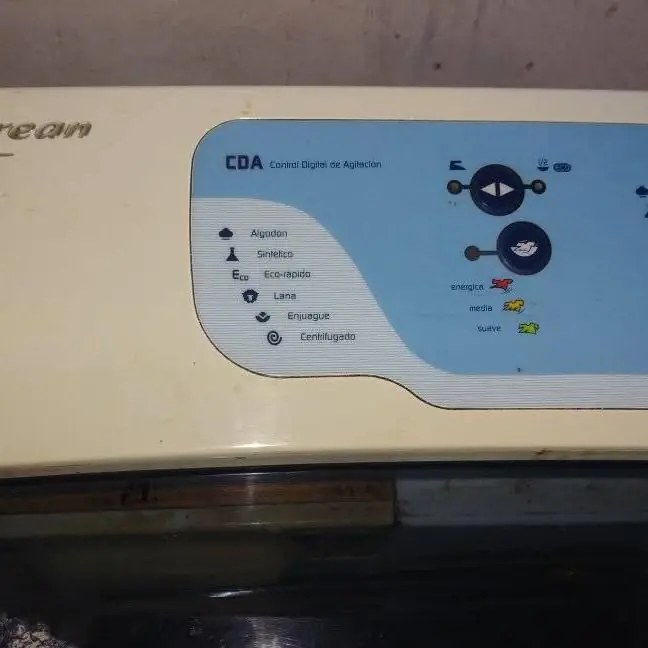 Tapa y panel de lavarropas Drean automático