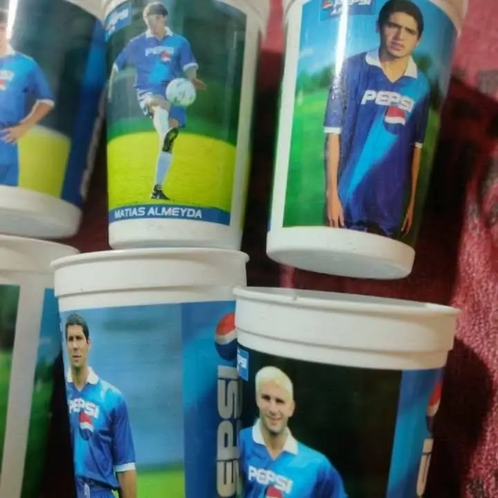 Vasos vintage de los 90