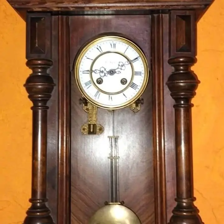 Reloj pared cuerda el Aguila antiguo