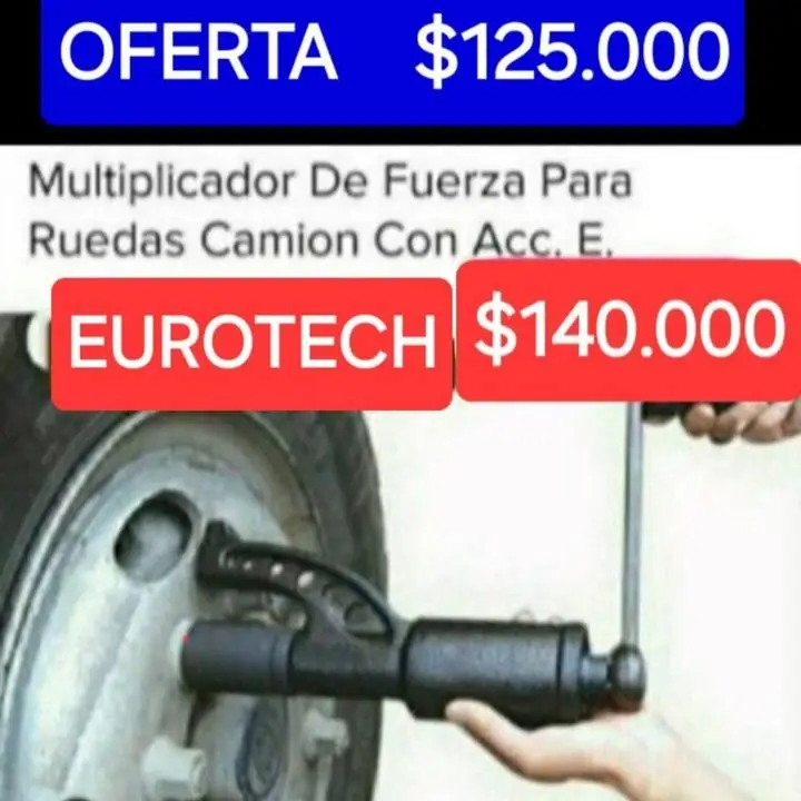 Multiplicador fuerza camion $125000
