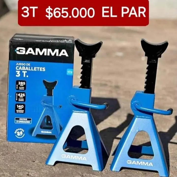 Soporte gama x 2 $65000