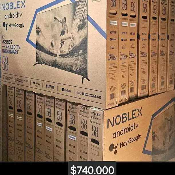 Smart TV Noblex 58" $740000