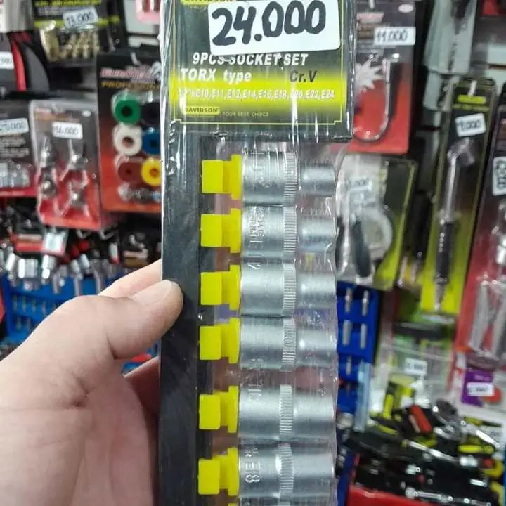Juego tubos torx $24000