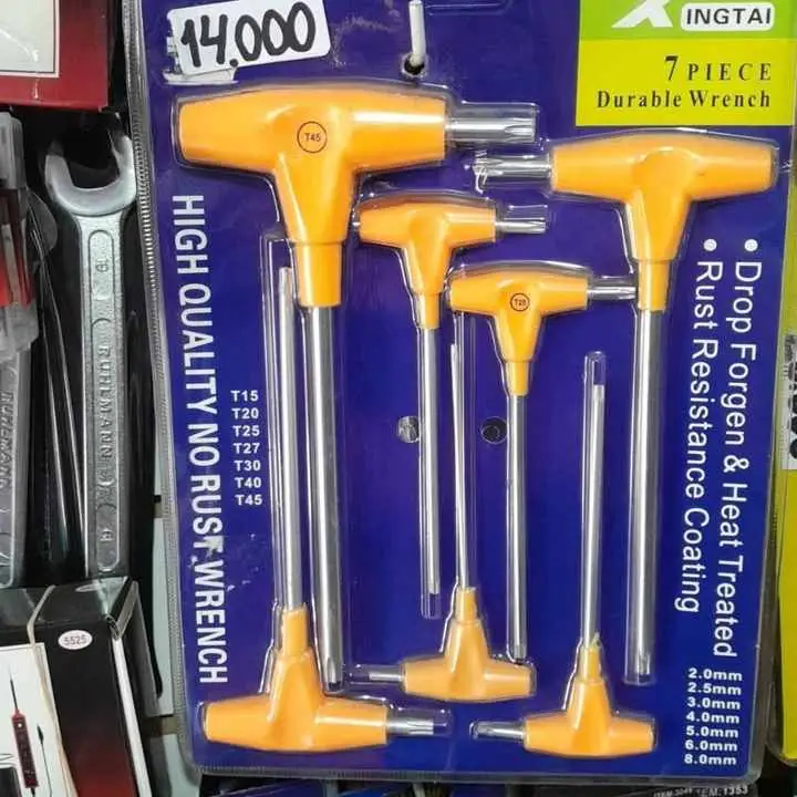 Juego de 7 torx $14000