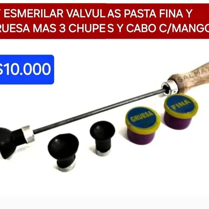 Kit esmerilar valvulas $10000