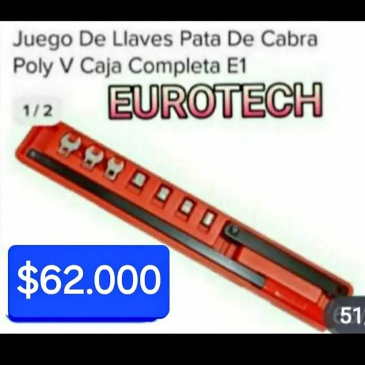 Juego llaves para tensores $62000