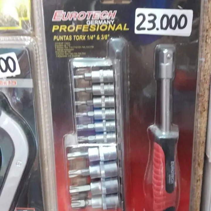 Juego torx eurotech $23000