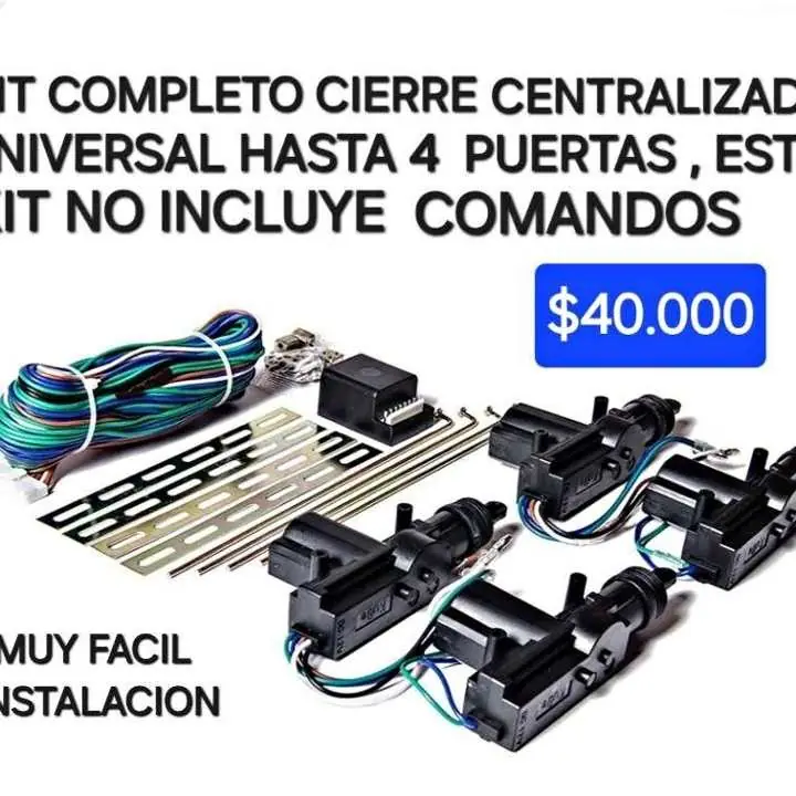 Juego de centralizado $40000