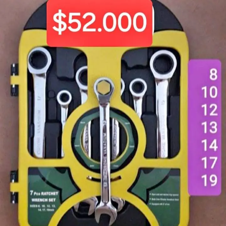 7 Llaves con crique $45000 oferta
