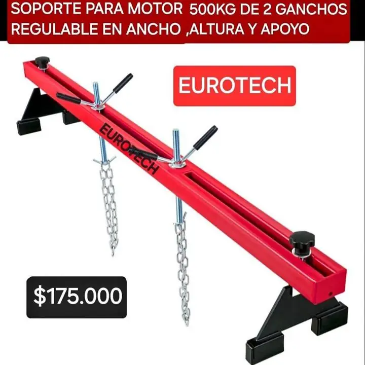 Soporte motor hasta 500KG $175000