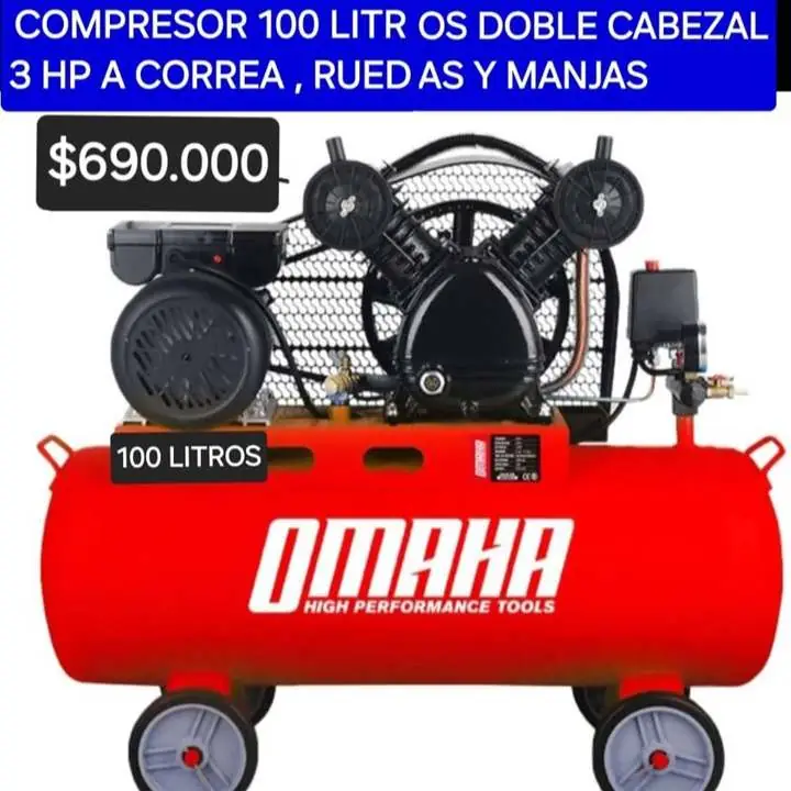 Compresor 100L $690000