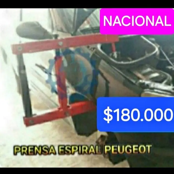 Prensa espiral Peugeot $180000