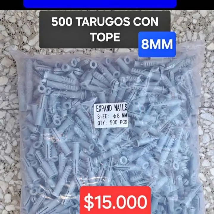 500 Tarugos de 8MM oferta $11000