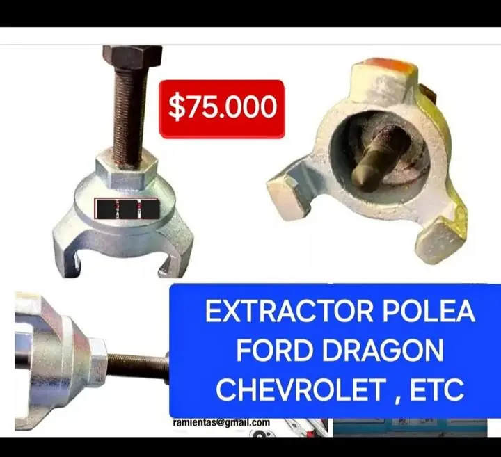 Extractor polea dragon $75000
