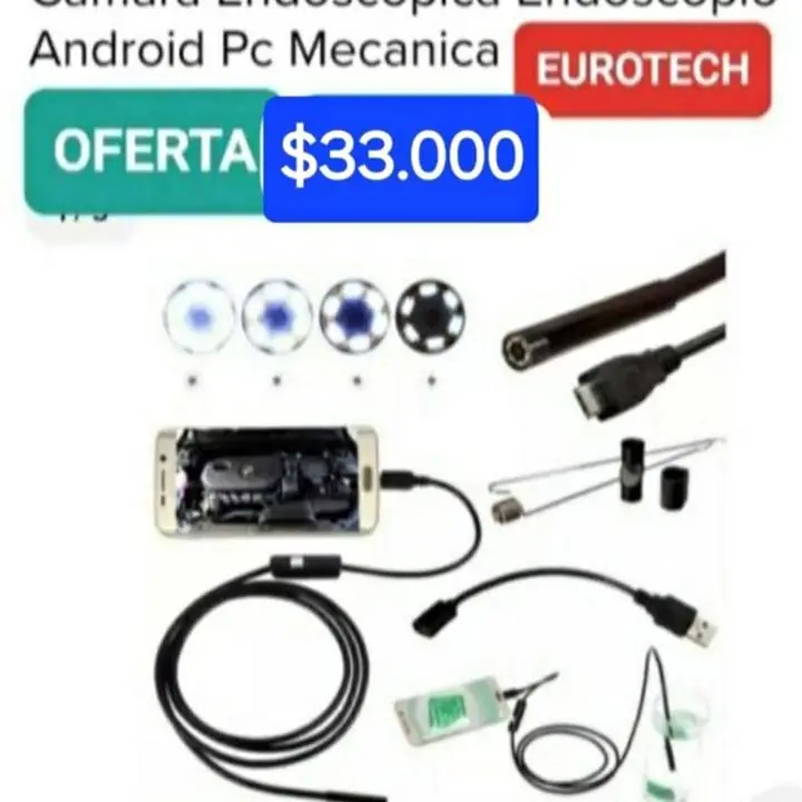 Camara de video inspeccion $33000