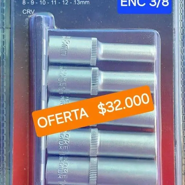 Juego tubos largos 3/8 $32000