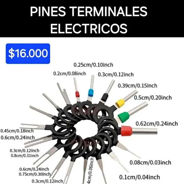 Kit extractor pines para mecanica $16000