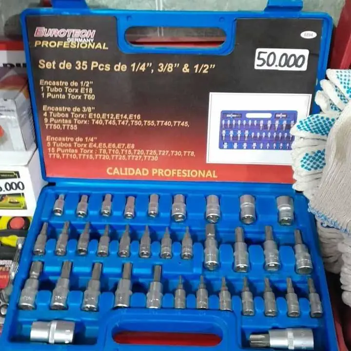 Juego torx eurotech $50000