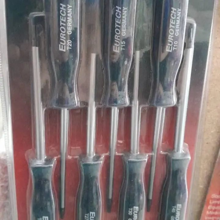 7 Destornilladores torx $19000
