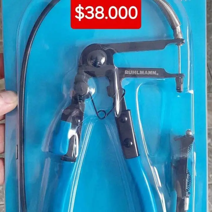Pinza abrazaderas $38000