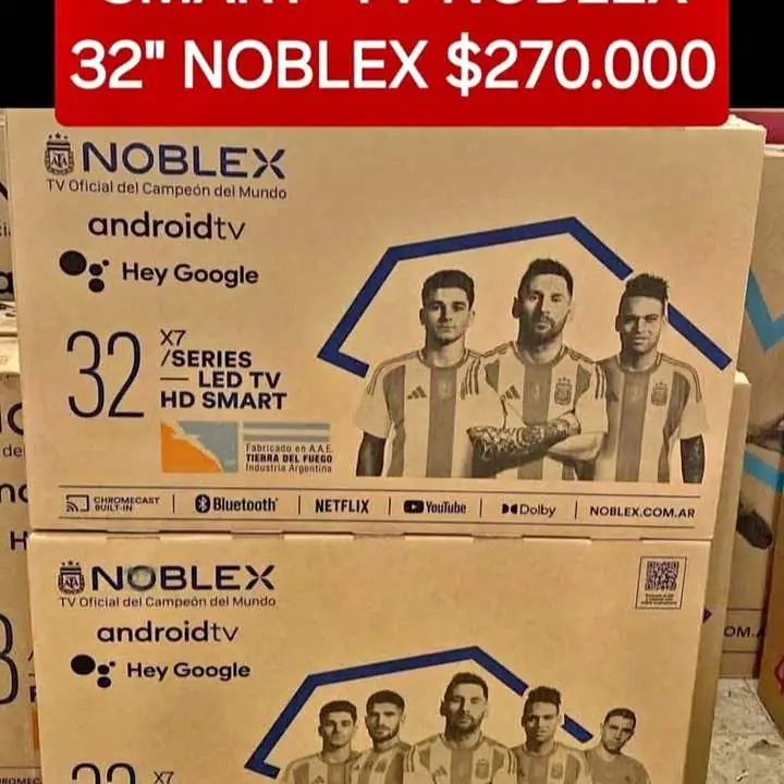 Smart TV Noblex 32" $270000