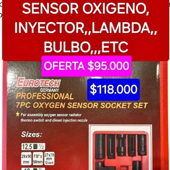 Juego extractor sonda inyector $95000