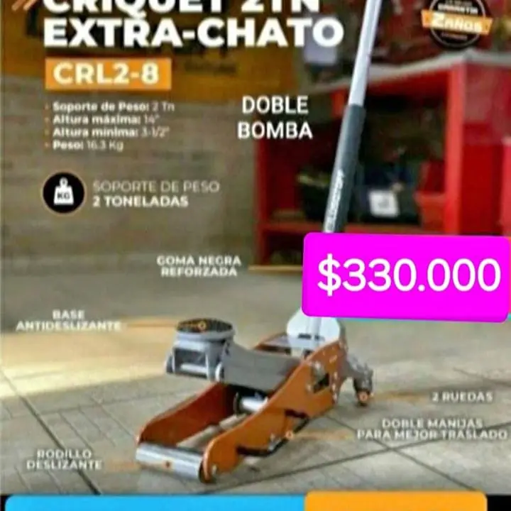 Gato chato 2T bomba doble $330000