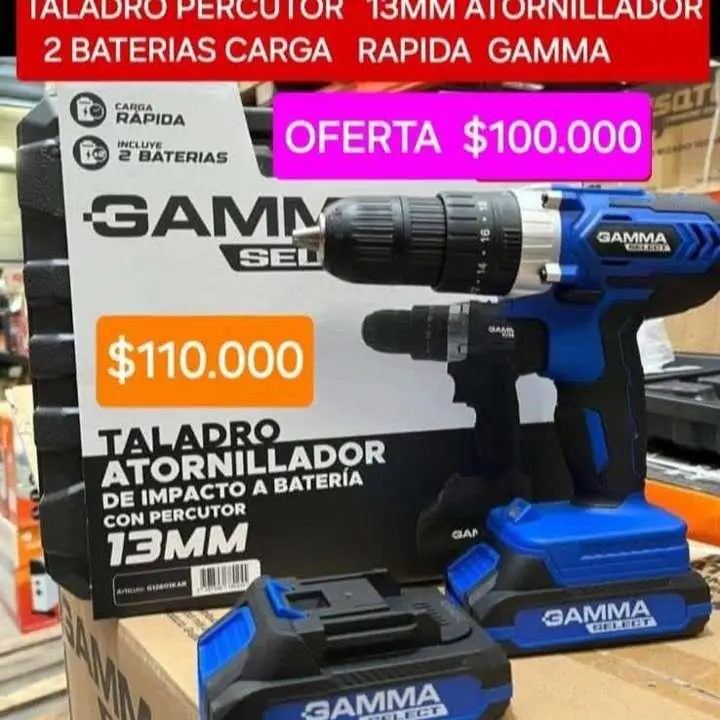 Taladro percutor atornillador $100000