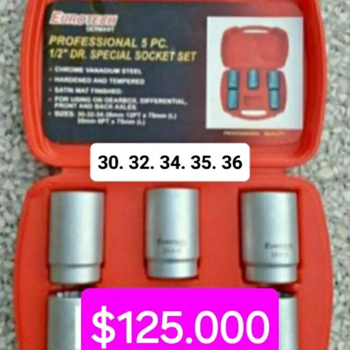 Juego tubos homocineticas $125000
