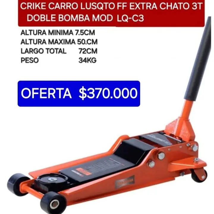 Crique extra chato 3T $350000