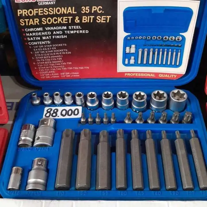 Tubos y puntas torx $88000