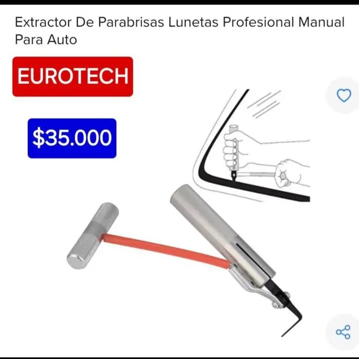 Extractor vidrios automotor $35000