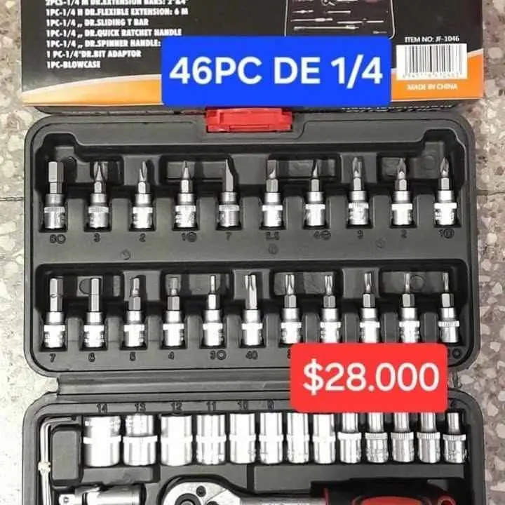 Juego tubos 1/4 $28000