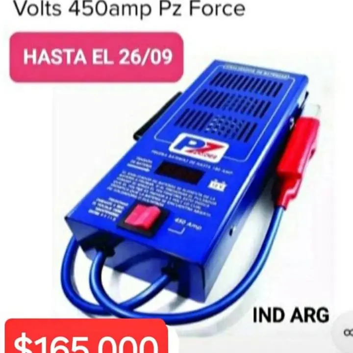 Analizador de baterias $165000