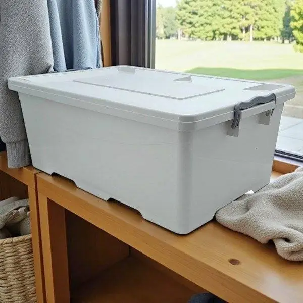 Contenedor organizador con ruedas