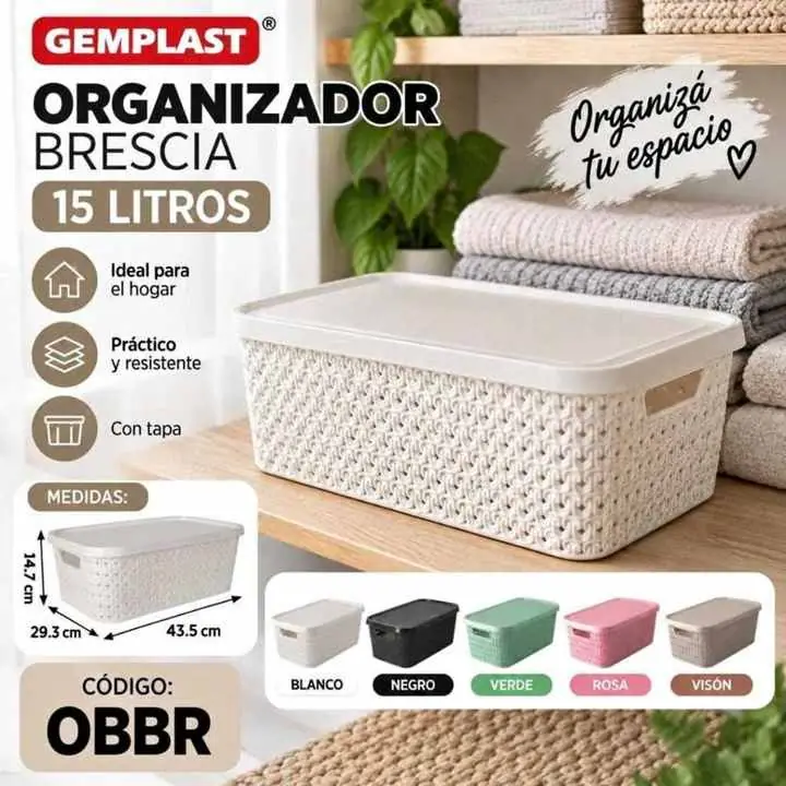 Organizador 15 litros
