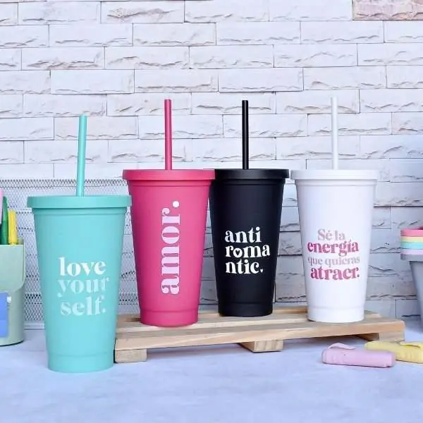 Vaso Alexo con sorbete 500ml