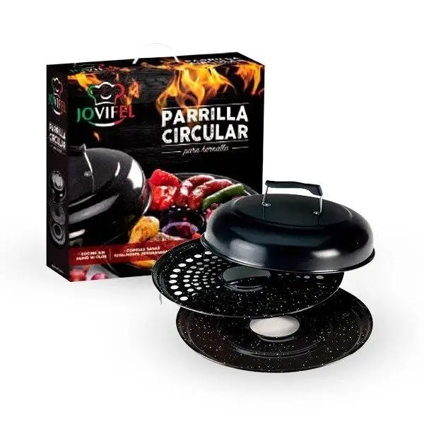 Parrilla circular para hornalla