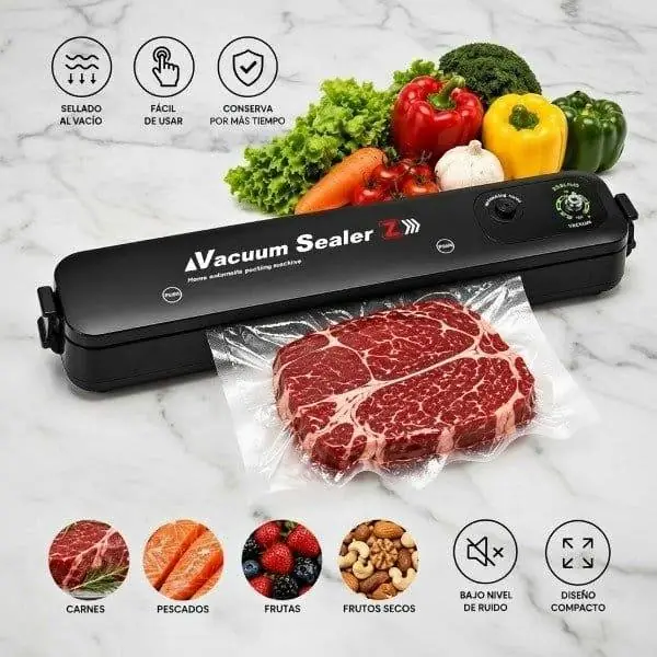 Selladora de alimentos al vacio automatica
