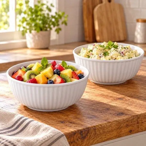 Set de 2 ensaladeras de melamina