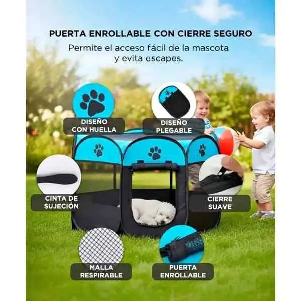 Corral plegable