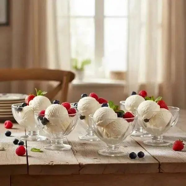 Set de 6 copas de postre