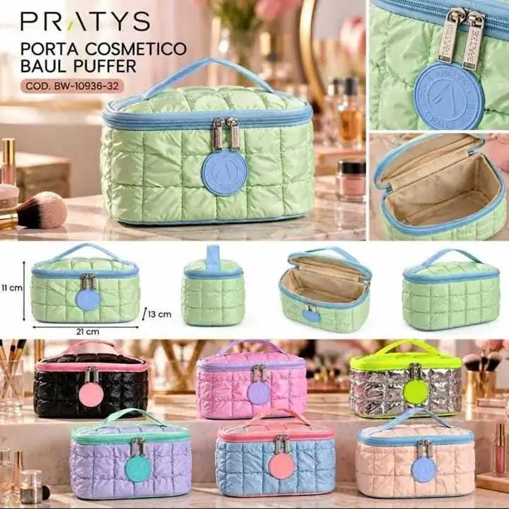 Porta cosméticos Baul Puffer