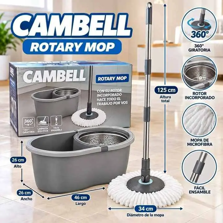 Mopa giratoria Cambell