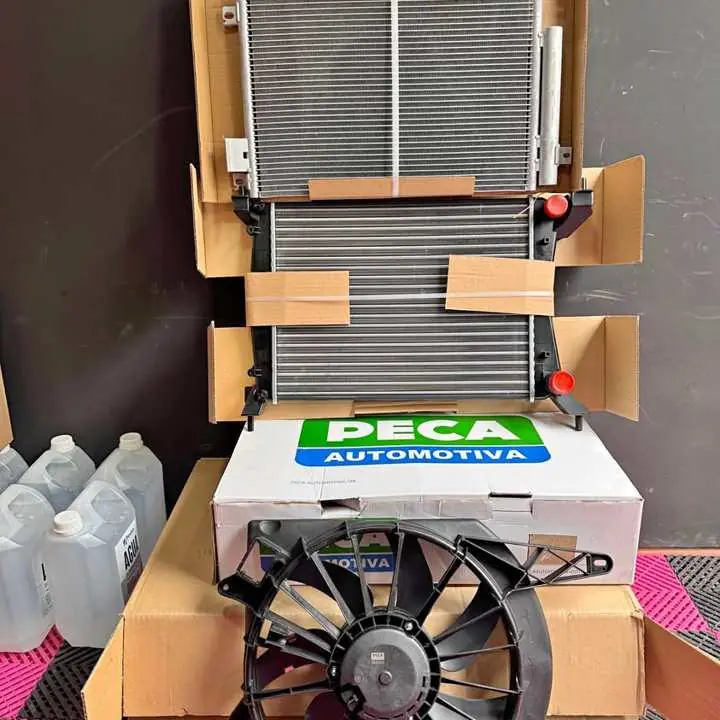 Electroventilador | Condensador | Radiador de agua