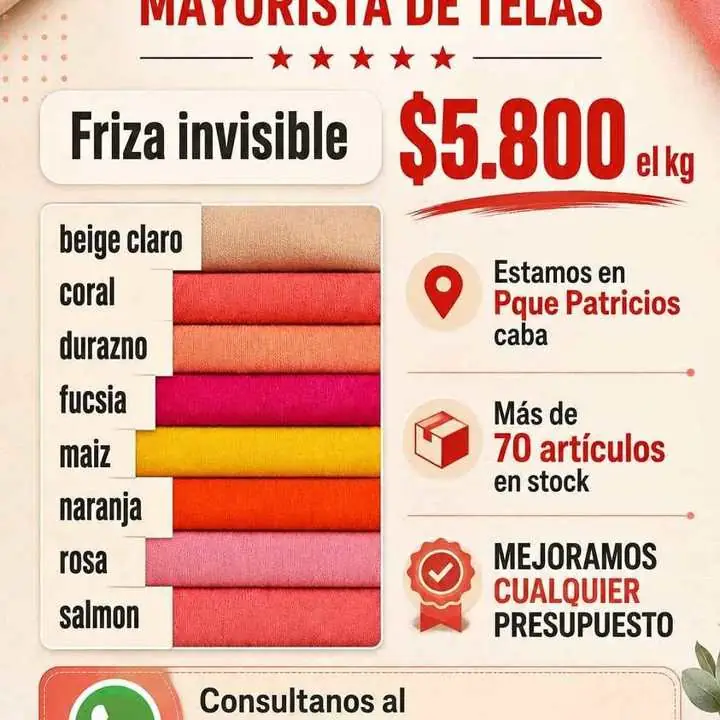 Importador Mayorista de Telas mejoramos cualquier presupuesto